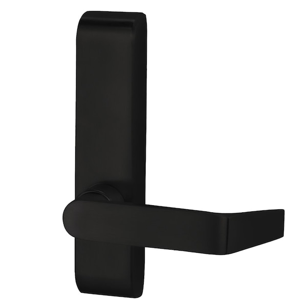 Von Duprin Lever Trim, Passage Function, 06 Lever Style, Black Painted Finish, Left Hand Reverse 360L-BE-06 SPBLK LHR - main